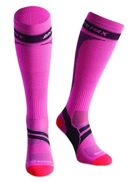 Ungravity Ultralight Long Socks Pink EU 36-39 Men - Arch Max - FashionsVida