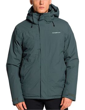 Balerna termic chaqueta impermeable insulada hombre Gris (S)