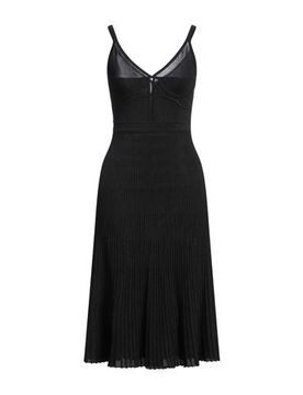 Vestido midi Mujer Negro L,M,S,XS,XXS Mujer