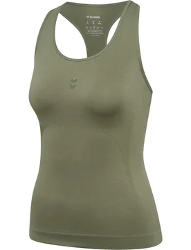 T-shirt Sans Manches Flow Deep Lichen Green XL - Hummel - FashionsVida