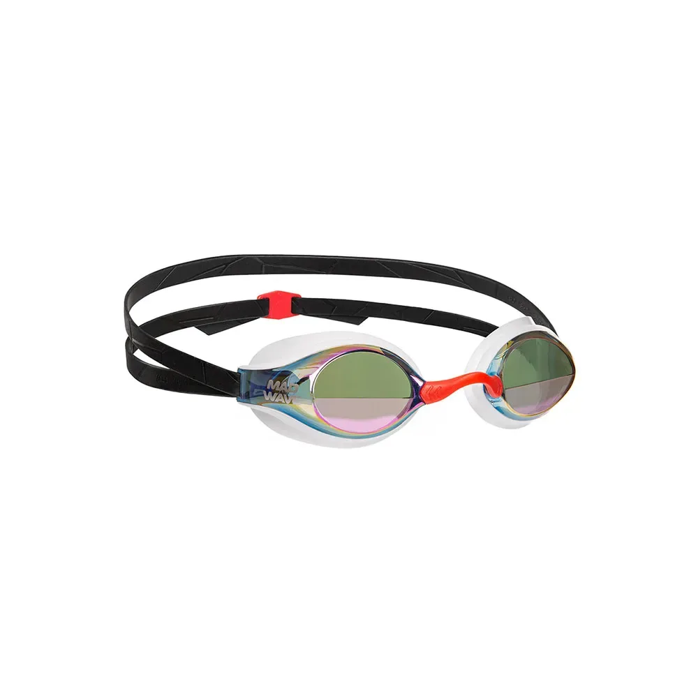 Lunettes De Natation à Miroir Record Breaker Rainbow - Mad Wave - FashionsVida