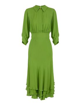 Abito in Georgette di Viscosa