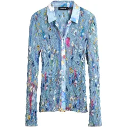 Camisa de mujer estampada floral