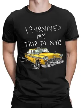 I Survived My Trip To Nyc T-Shirt Men O Neck Cool Summer T Shirts Short Sleeve Tees Fashion Tops - Aliexpress - FashionsVida