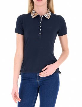 Barbour Polo in cotone BLU NAVY 10