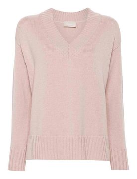Maglione oversize con scollo a V