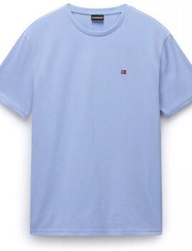T-Shirts & Poloshirts Salis Ss Sum Np0a4h8d-I831 Soft Chambr It L Male