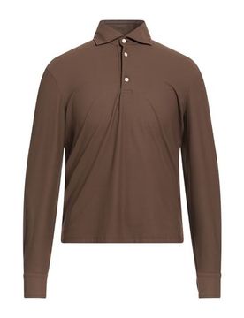 Polo Hombre Marrón chocolate L,M,S,XL Hombre