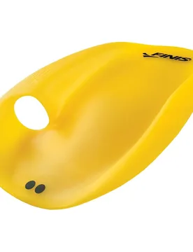 Agility Floating Swimming Paddles Yellow M unisex - Finis - FashionsVida