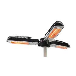 Heizlampe "Siga" von Sonnenkönig schwarz