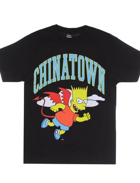 Maglietta Uomo Devil Arc Tee X the Simpsons Black