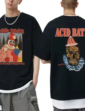 Acid Bath When The Kite String Pops Album Graphic Print T-shirt Men Women Vintage Gothic Rock Tshirt Male Hip Hop Oversized Tees - Aliexpress - FashionsVida