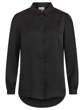 Vila Clothes Hemd Schwarz 235794