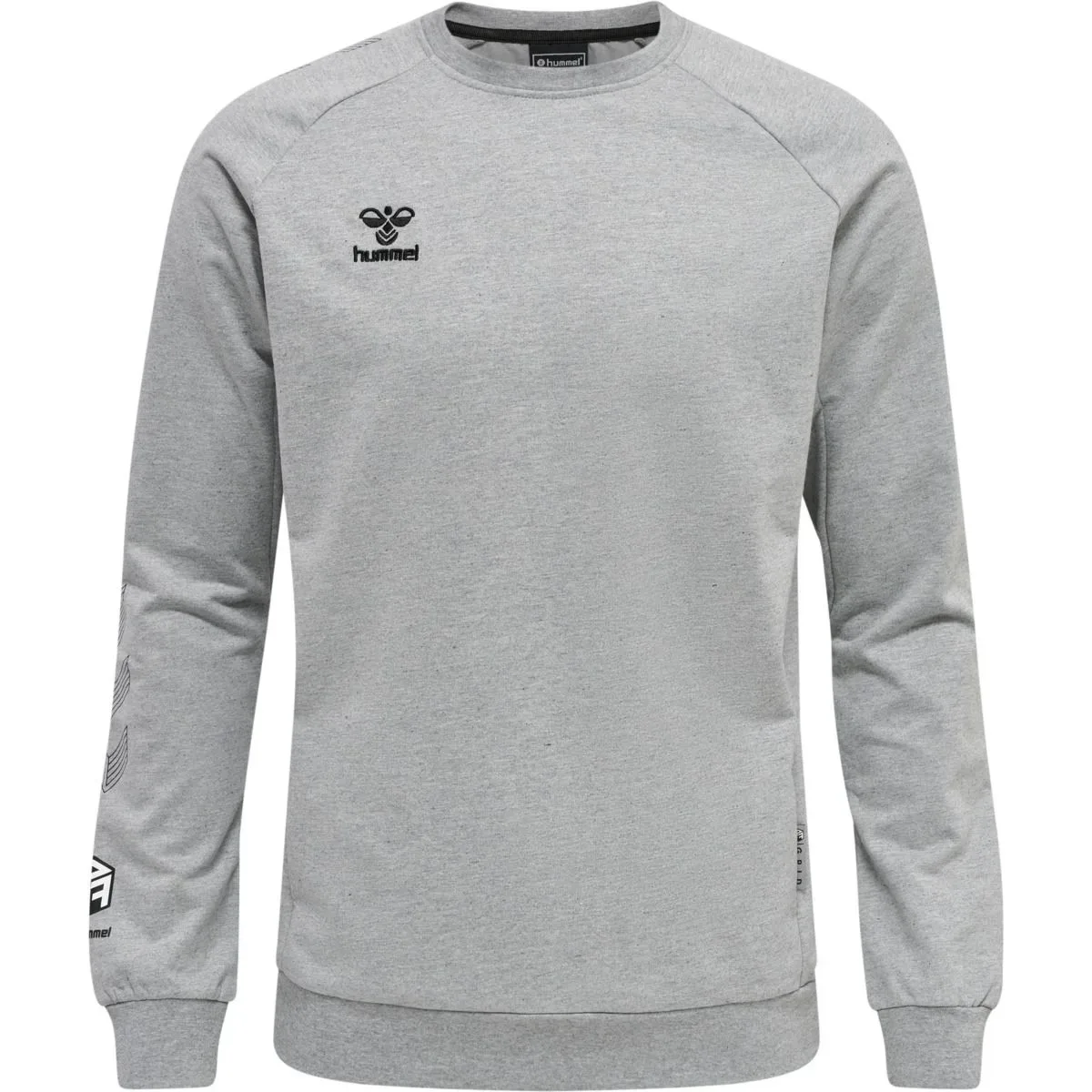 Move Grid Cotton Herren Sweatshirt, grau S - Hummel - FashionsVida
