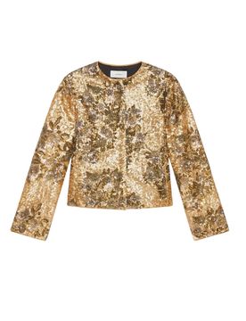 Giacche donna - giacca sparkling flo - oro
