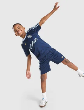 Completo Maglia/Pantaloncino Football Bambino - Blu, blu blu Bambino taglia 3-4Y - Adidas - FashionsVida