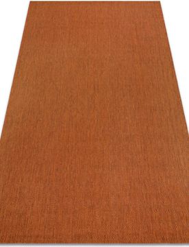 Teppiche Teppich Flat 48663/120 Sisal - Terrakotta Glatt 120x170 Cm 120x170 Cm