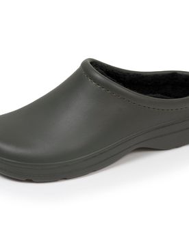 Sabots de jardin fourrés Kaki kaki 42