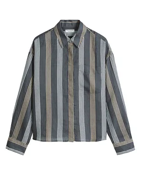 Marc O'Polo Blouse gris 38 - Marc O'Polo - FashionsVida