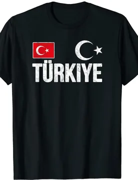 Turkiye Turkey Flag Turkish Gift T-Shirt 100% Cotton O-Neck Short Sleeve Summer Casual Mens T-shirt Streetwear - Aliexpress - FashionsVida