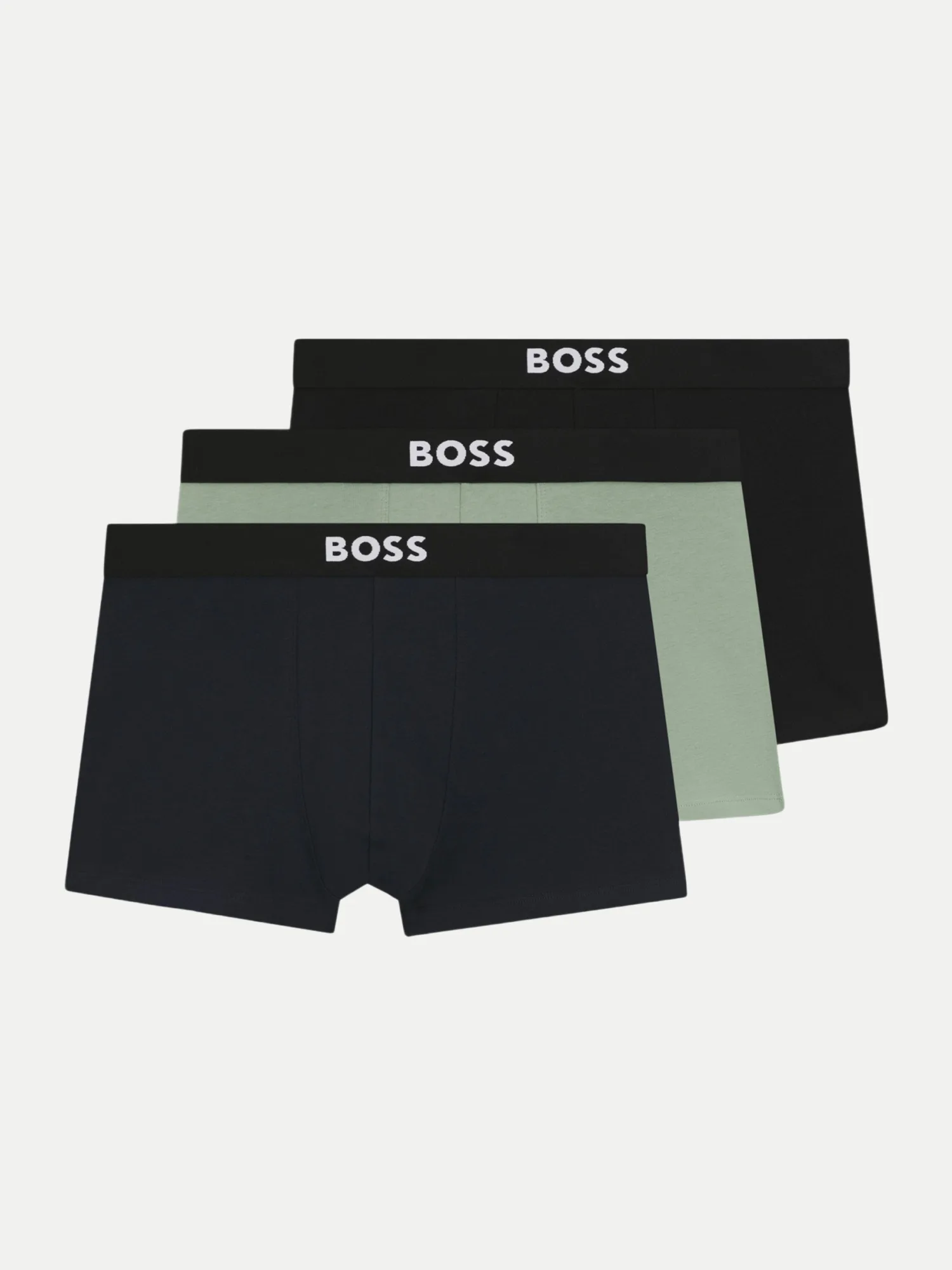 Black Boxershorts Dreier-Pack Schwarz XL - BOSS - FashionsVida