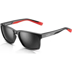 Bolle BS044005-S Square/Rectangle Sunglasses - Black - Size: One Size