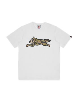 Tiger Stripe Running Dog T-Shirt