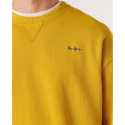 Sudadera de hombre con cuello redondo con logo