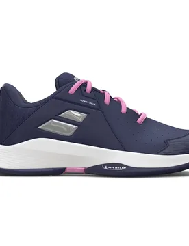 Propulse 3 All Court Shoes Dark Purple / Silver UK 4 - Babolat - FashionsVida