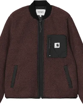 Polaire chaude et confortable - W' Janet Liner Palisander Black - Taille M - Marron - Carhartt WIP - FashionsVida