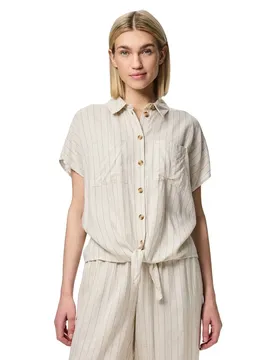 Chemise à Manches Courtes Pia Birch / Black S