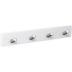 Percha Madera y Zamak 4 Colgadores 9400BLIN4