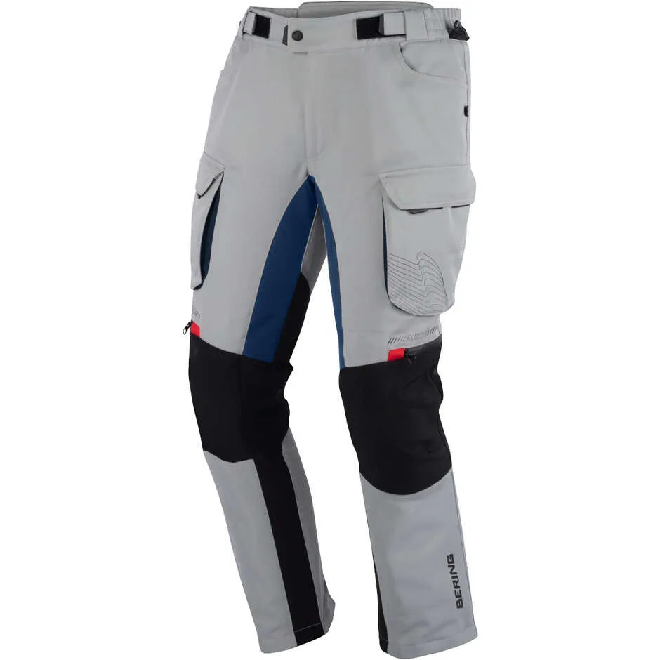 Pantaloni Moto FREEWAY Grigio Navy taglia S - Bering - FashionsVida