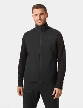 Men's Odin Lightweight Stretch Insulator Vest 2.0 Black S - Black - Male - Helly Hansen - FashionsVida