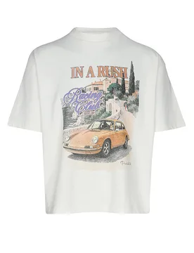 T-Shirt SPEEDING bianco M - Prohibited - FashionsVida
