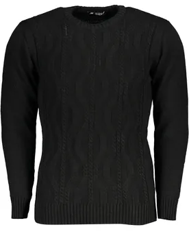 Herren Pullover Schwarz USTR957_NENERO