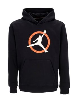 Felpa Cappuccio Uomo Flight Mvp Graphic Fleece Hoodie Black