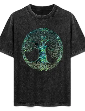 CELTIC KNOT TREE OF LIFE - morning dew T-Shirt Odor Resistant Short Sleeve Top - Aliexpress - FashionsVida