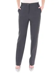 Pantalone misto lana GRIGIO SCURO 44