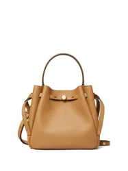 Borsa marrone donna romy a secchiello