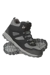 Mcleod Womens Wide Fit Walking Boots - Black - Black - Size: 5