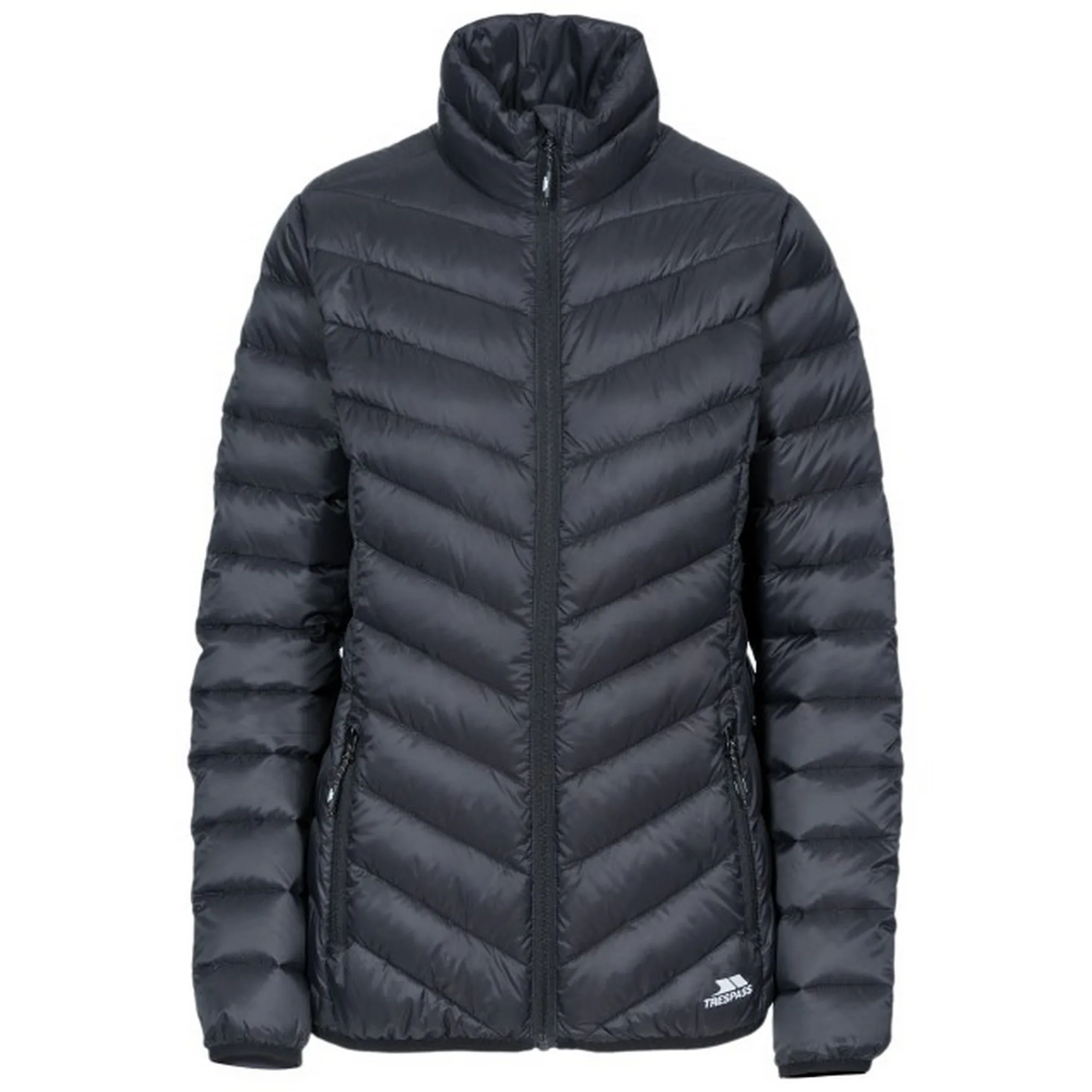 Womens/ladies Valentina Down Jacket - Black - Size 2xl - Trespass - FashionsVida