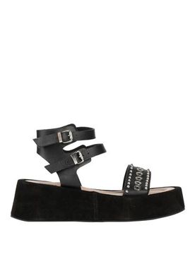 Sandalias Mujer Negro 38 Mujer