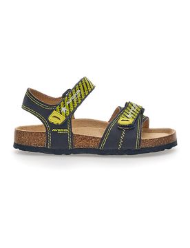 Sandali Averis 4303 Blu e Gialli 28