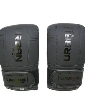 Gants De Combat Punch Bag Matt Black / Black L - Urban Fight - FashionsVida