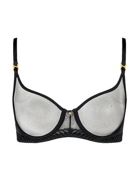 BH mit Bügel SHEER EMOTION black schwarz 80C damen