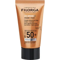 Fluido Solar Antiedad UV-Bronze Face SPF 50+