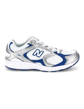 Sneakers silver e blu P408444 34½ - New Balance - FashionsVida