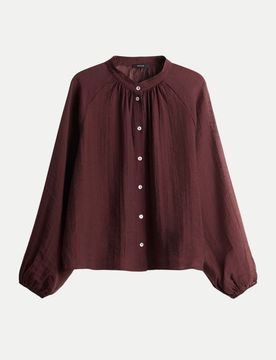 Oversized Tunikabluse FABRIELLE Braun 44