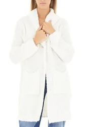 KOCCA Cardigan in bouclé BIANCO M